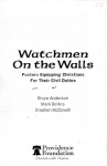 WATCHMEN ON THE WALLS ringbound