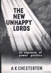 New Unhappy Lords, The