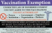 Vaccination Exemption Card
