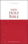 NKJV Bible Red/white PB