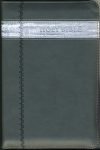KJV 1611 - 2011 - CHARCOAL FLEX ZIP COVER